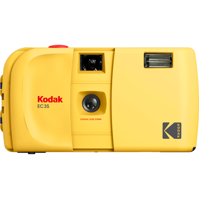 Kodak EC35 Daugkartinio naudojimo fotoaparatas Butter Yellow, geltonas