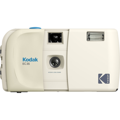 Kodak EC35 Daugkartinio naudojimo fotoaparatas Vanilla White, kreminis