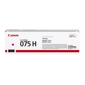 Canon 075H M Magenta/Purpurinė lazerinio spausdintuvo tonerio kasetė, didelės talpos, 2500 psl.