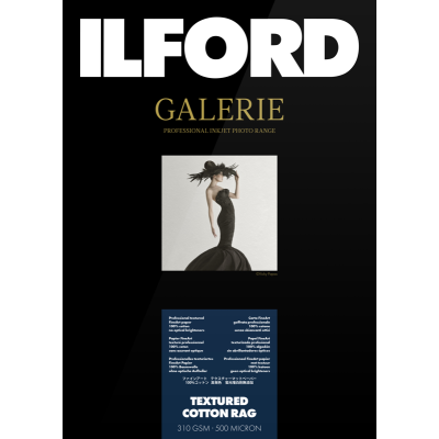 Ilford Galerie Textured Cotton Rag A2 Fotopopierius, 310g/m², 25 vnt.