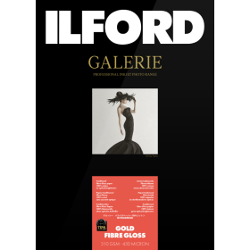Ilford Galerie Gold Fibre Gloss A2 Fotopopierius 310g/m², 25 vnt.