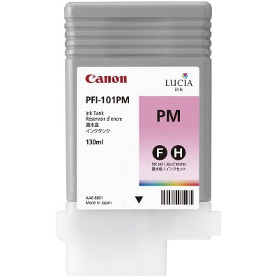 Canon PFI-101PM Photo Magenta/Foto purpurinė plačiaformačio spausdintuvo rašalo kasetė, 130 ml