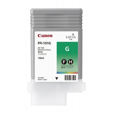 Canon PFI-101G Green/Žalia plačiaformačio spausdintuvo rašalo kasetė, 130 ml