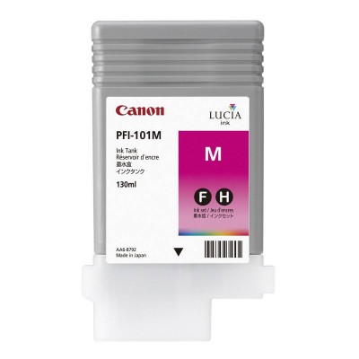 Canon PFI-101M Magenta/Purpurinė plačiaformačio spausdintuvo rašalo kasetė, 130 ml