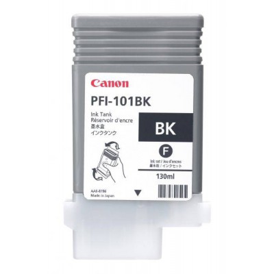 Canon PFI-101BK Black/Juoda plačiaformačio spausdintuvo rašalo kasetė, 130 ml