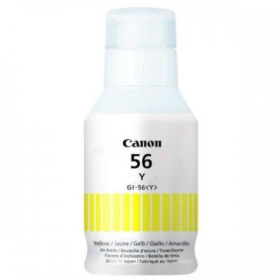 Canon GI-56Y Yellow/Geltona rašalinio spausdintuvo rašalo kasetė, 135 ml