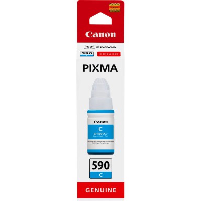 Canon GI-590C Cyan/Žydra rašalinio spausdintuvo rašalo kasetė, 70 ml