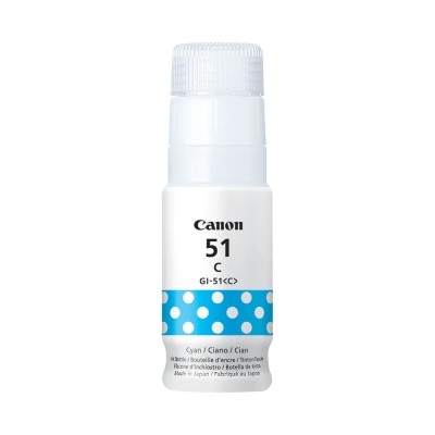 Canon GI-51C Cyan/Žydra rašalinio spausdintuvo rašalo kasetė, 70 ml