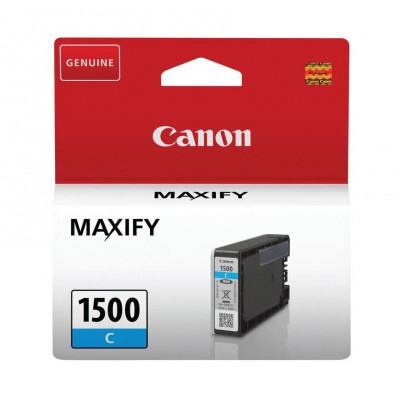 Canon PGI-1500C Cyan/Žydra rašalinio spausdintuvo rašalo kasetė, 4.5 ml