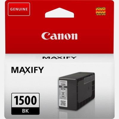 Canon PGI-1500BK Black/Juoda rašalinio spausdintuvo rašalo kasetė, 12.4 ml