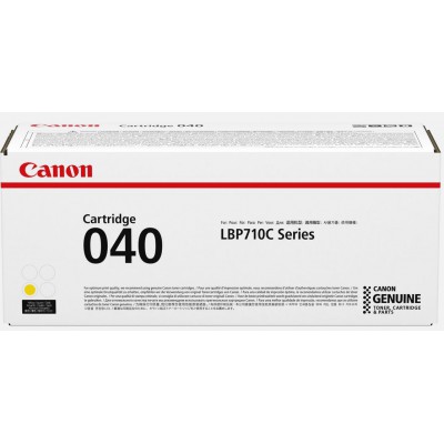 Canon 040 Yellow/Geltona lazerinio spausdintuvo tonerio kasetė, 5400 psl.