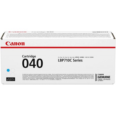 Canon 040 Cyan/Mėlyna lazerinio spausdintuvo tonerio kasetė, 5400 psl.