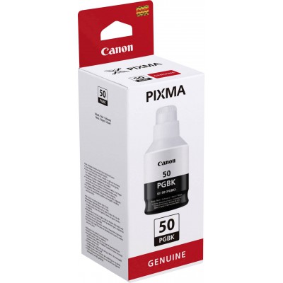 Canon GI-50BK Black/Juoda rašalinio spausdintuvo rašalo kasetė, 170 ml