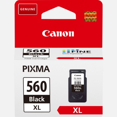 Canon PG-560XL Black/Juoda rašalinio spausdintuvo rašalo kasetė, didelės talpos, 14.3 ml