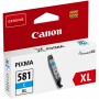 Canon CLI-581C XL  Cyan/Mėlyna rašalinio spausdintuvo rašalo kasetė, didelės talpos, 8.3 ml