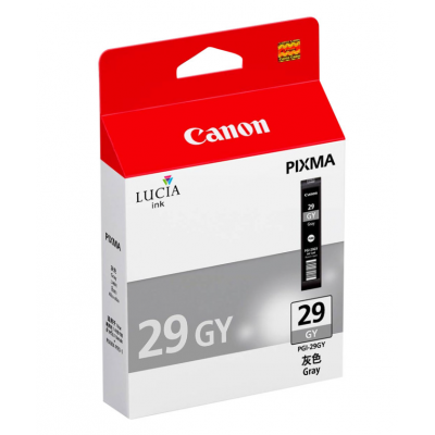 Canon PGI-29GY Gray/Pilka rašalinio spausdintuvo rašalo kasetė, 36 ml