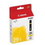 Canon PGI-29Y Yellow/Geltona rašalinio spausdintuvo rašalo kasetė, 36 ml