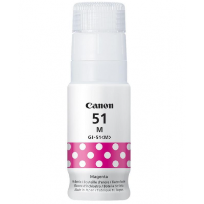 Canon GI-51M Magenta/Purpurinė rašalinio spausdintuvo rašalo kasetė, 70 ml