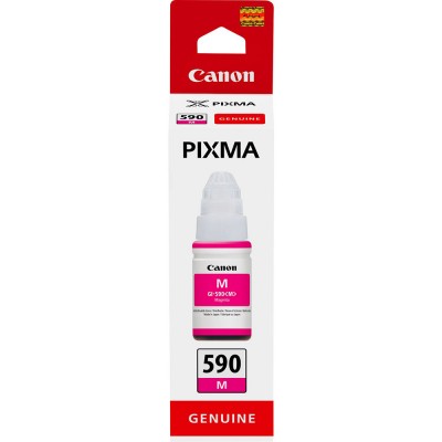 Canon GI-590M Magenta/Purpurinė rašalinio spausdintuvo rašalo kasetė, 70 ml