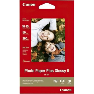 Canon PP-201 Ypač blizgus 10x15 cm foto popierius 260g/m², 50 vnt.