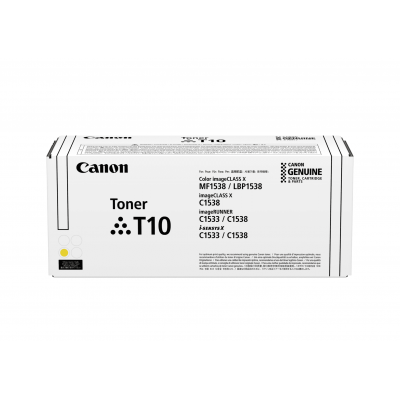 Canon T10Y Yellow/Geltona lazerinio spausdintuvo tonerio kasetė, 10000 psl.