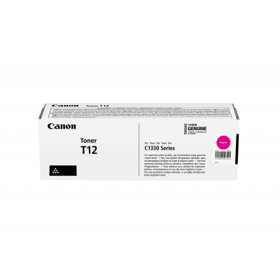 Canon T12M Magenta/Purpurinė lazerinio spausdintuvo tonerio kasetė, 5300 psl.