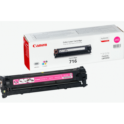 Canon 716M Magenta/Purpurinė lazerinio spausdintuvo tonerio kasetė, 1500 psl.