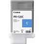 Canon PFI-120C Cyan/Žydra plačiaformačio spausdintuvo rašalo kasetė, 130 ml