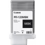 Canon PFI-120MBK Matte Black/Matinė juoda plačiaformačio spausdintuvo rašalo kasetė, 130 ml