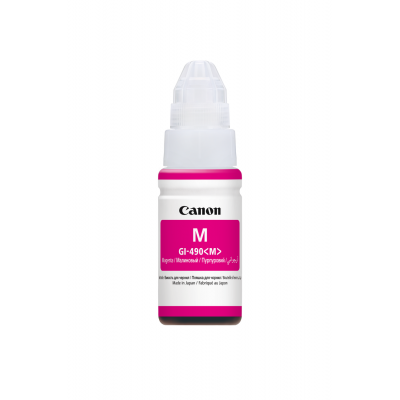 Canon GI-490M Magenta/Purpurinė rašalinio spausdintuvo rašalo kasetė, 70 ml