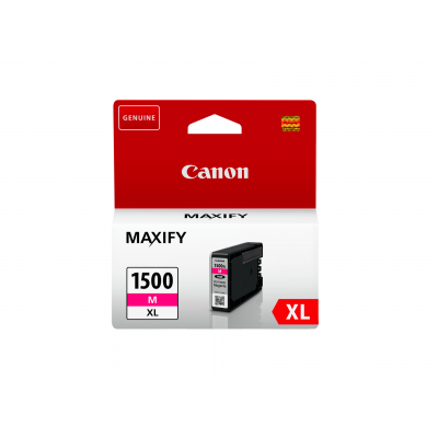 Canon PGI-1500M XL Magenta/Purpurinė rašalinio spausdintuvo rašalo kasetė, didelės talpos, 12 ml