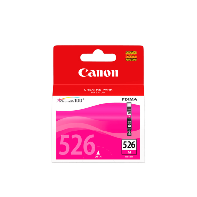 Canon CLI-526M Magenta/Purpurinė rašalinio spausdintuvo rašalo kasetė, 9 ml