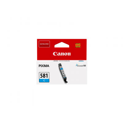 Canon CLI-581C Cyan/Mėlyna rašalinio spausdintuvo rašalo kasetė, 5.6 ml