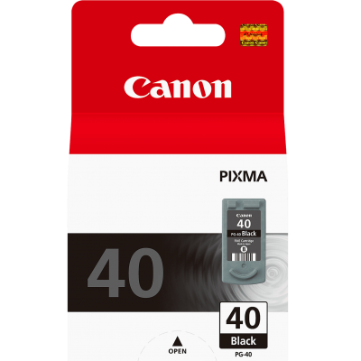 Canon PG-40 Black/Juoda rašalinio spausdintuvo rašalo kasetė, 16 ml