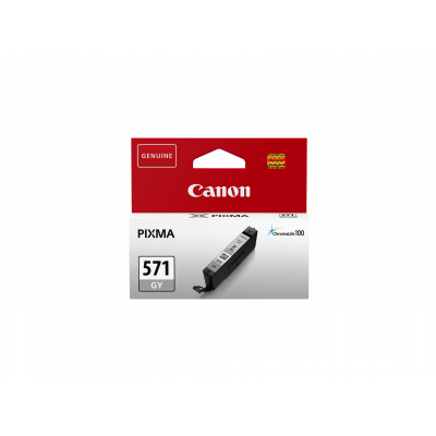 Canon CLI-571GY Gray/Pilka rašalinio spausdintuvo rašalo kasetė, 6.5 ml