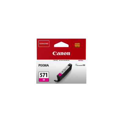 Canon CLI-571M Magenta/Purpurinė rašalinio spausdintuvo rašalo kasetė, 6.5 ml