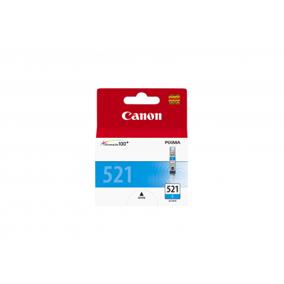 Canon CLI-521C Cyan/Mėlyna rašalinio spausdintuvo rašalo kasetė, 9 ml