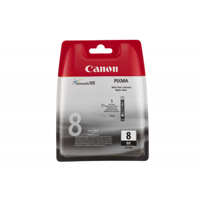 Canon CLI-8BK Black/Juoda rašalinio spausdintuvo rašalo kasetė, 13 ml