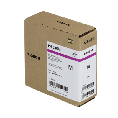 Canon PFI-310M Magenta/Purpurinė plačiaformačio spausdintuvo rašalo kasetė, 330 ml