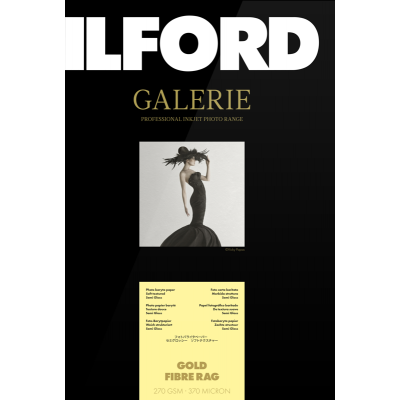 Ilford Galerie Gold Fibre Rag 13x18 cm foto popierius 270g/m², 50 vnt.