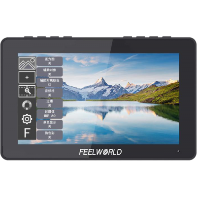 Feelworld Monitorius ant kameros F5 Pro V4, Touchscreen, 6 col., juodas