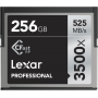 Lexar Atminties kortelė Pro 3500X Cfast (VPG-130) R525/W445, 256GB