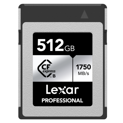 Lexar Atminties kortelė CFexpress Pro Silver Serie R1750/W1300, 512GB