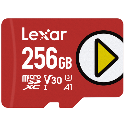 Lexar Atminties kortelė microSDXC PLAY UHS-I/A1/U3 R150 (V30), 256GB