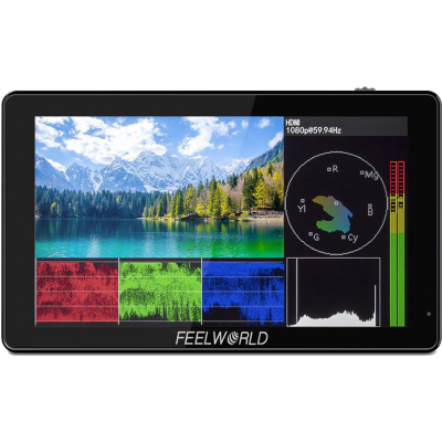 Feelworld Monitorius ant kameros LUT5, 5 col., juodas