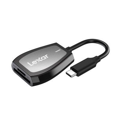 Lexar Atminties kortelių skaitytuvas SD & microSD UHS-II, USB-C