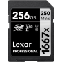 Lexar Atminties kortelė SDXC Pro 1667X UHS-II U3 R250/W120 (V60), 256GB