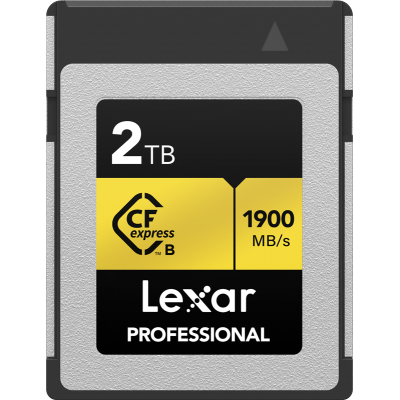 Lexar Atminties kortelė CFexpress Pro Gold R1900/W1500, 2TB