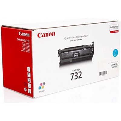 Canon 732C Cyan/Mėlyna lazerinio spausdintuvo tonerio kasetė, 6400 psl.