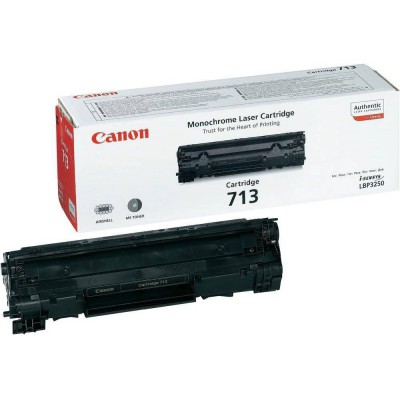 Canon 713 Black/Juoda lazerinio spausdintuvo tonerio kasetė, 2000 psl.